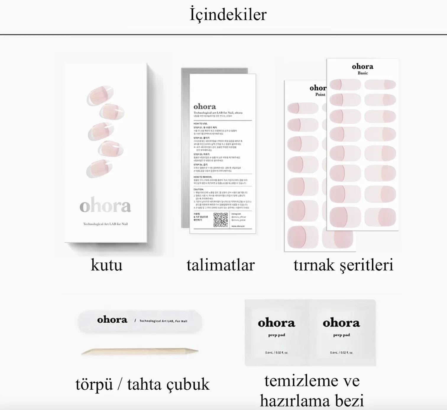 N Essential French Jel Tırnak 30 Adet 2 Kullanım