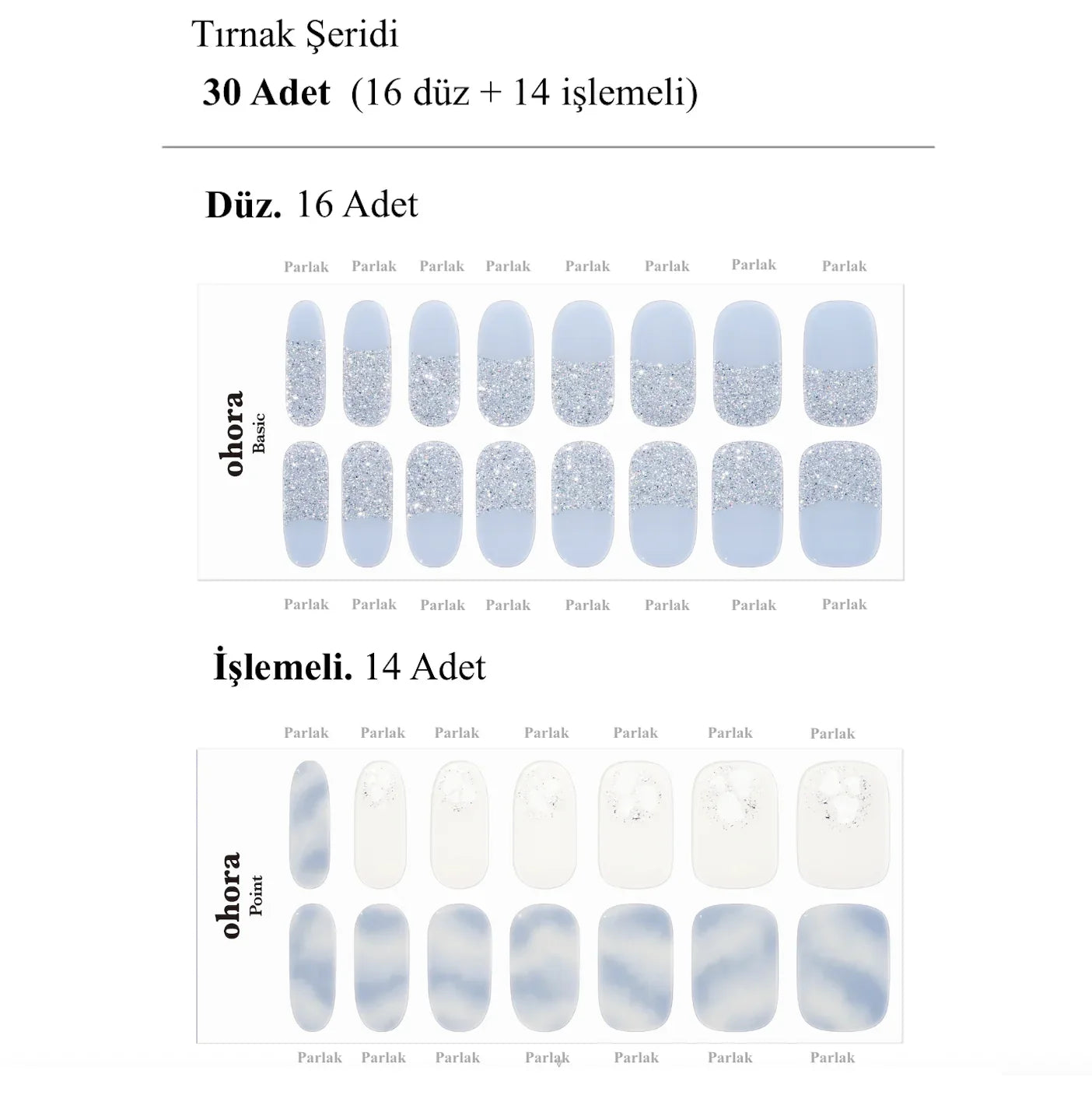 N Gentle Breeze Jel Tırnak 30 Adet 2 Kullanım