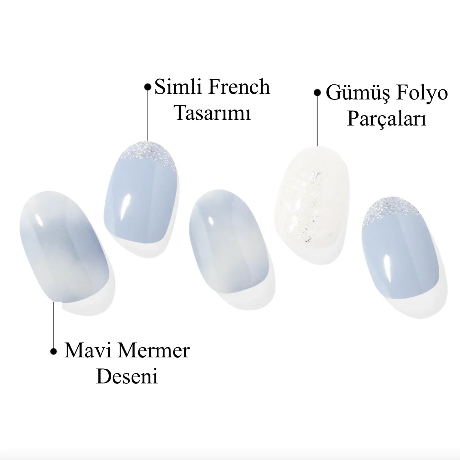 N Gentle Breeze Jel Tırnak 30 Adet 2 Kullanım