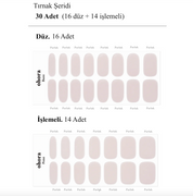 N Glazed Glow Jel Tırnak 30 Adet 2 Kullanım