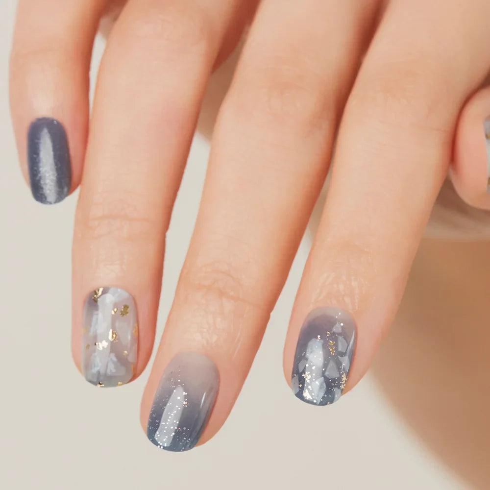 N Gleam Blue Jel Tırnak 30 Adet 2 Kullanım