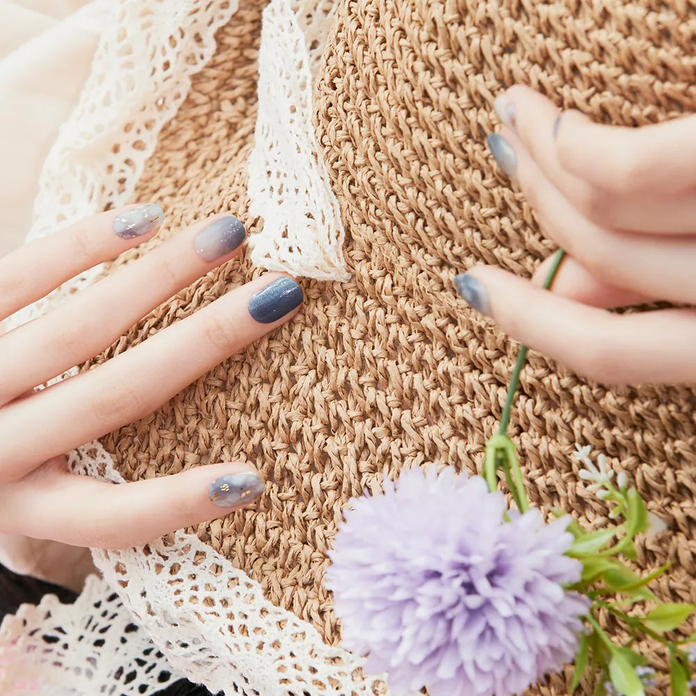 N Gleam Blue Jel Tırnak 30 Adet 2 Kullanım