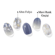 N Gleam Blue Jel Tırnak 30 Adet 2 Kullanım