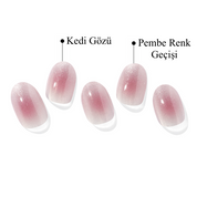 N Glow Blush Jel Tırnak 30 Adet 2 Kullanım