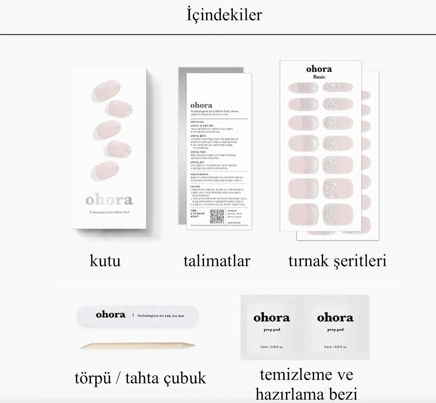 N Glow Light Jel Tırnak 30 Adet 2 Kullanım