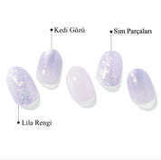 N Glow of Flowers Jel Tırnak 30 Adet 2 Kullanım