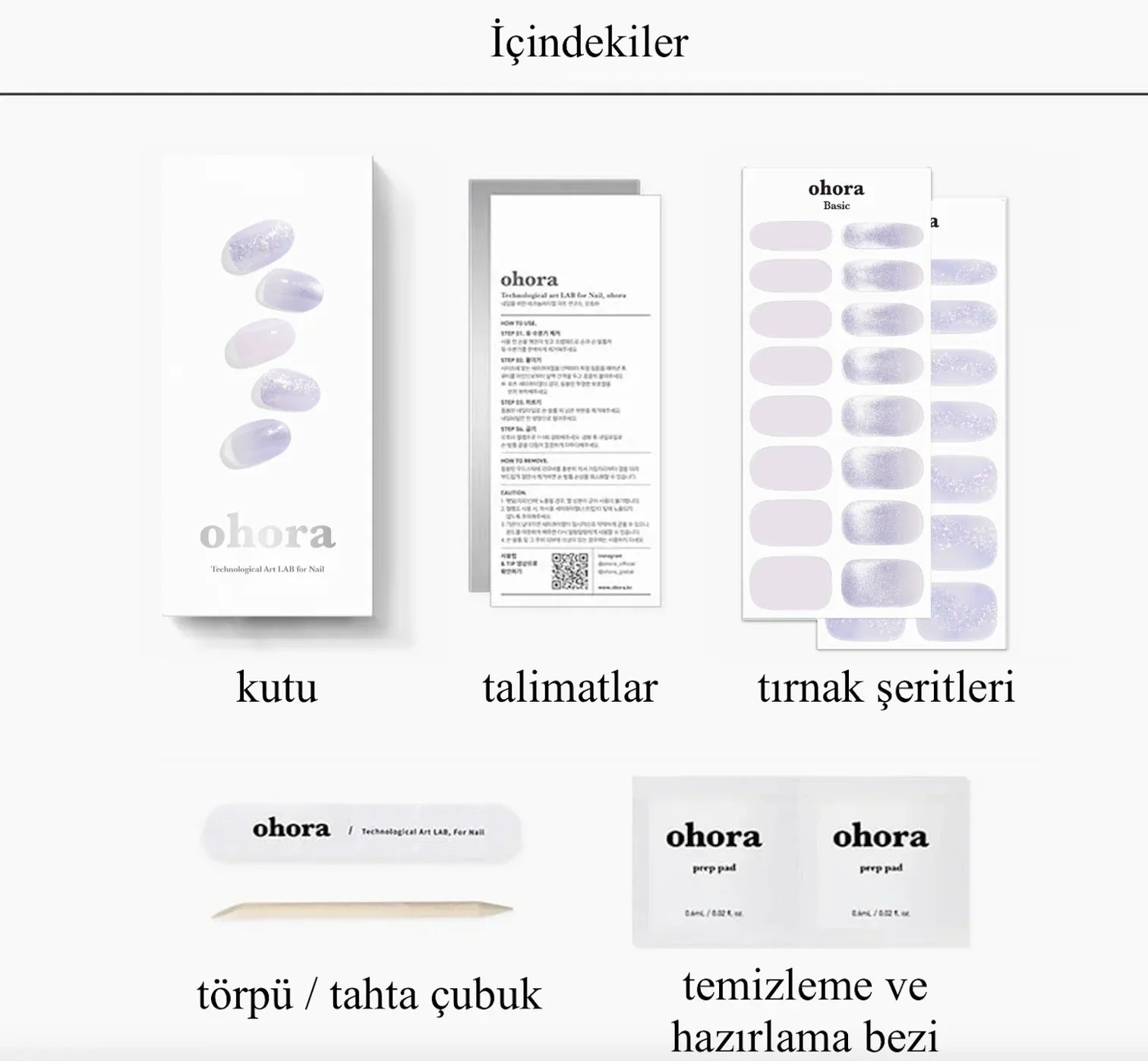 N Glow of Flowers Jel Tırnak 30 Adet 2 Kullanım