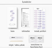 N Glow of Flowers Jel Tırnak 30 Adet 2 Kullanım