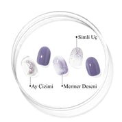 N Goblin Moon Jel Tırnak 30 Adet 2 Kullanım