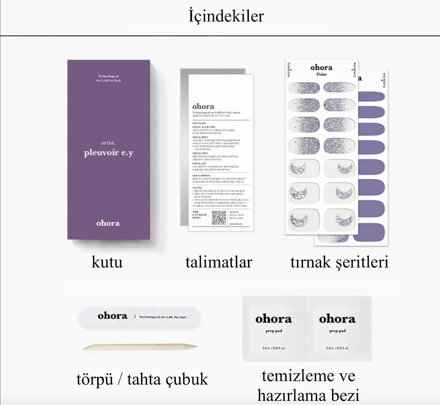 N Goblin Moon Jel Tırnak 30 Adet 2 Kullanım