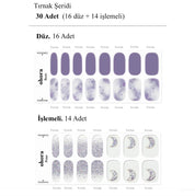 N Goblin Moon Jel Tırnak 30 Adet 2 Kullanım