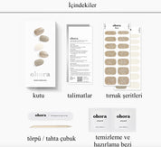 N Gold Coast Jel Tırnak 30 Adet 2 Kullanım