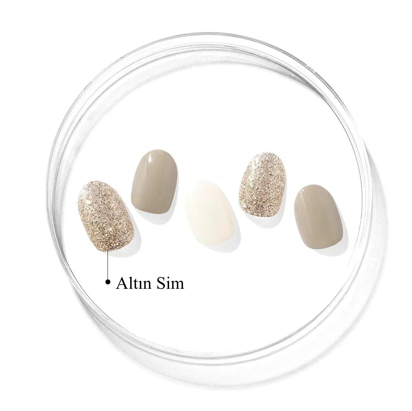 N Gold Coast Jel Tırnak 30 Adet 2 Kullanım