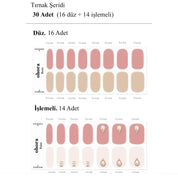 N Grace Jel Tırnak 30 Adet 2 Kullanım