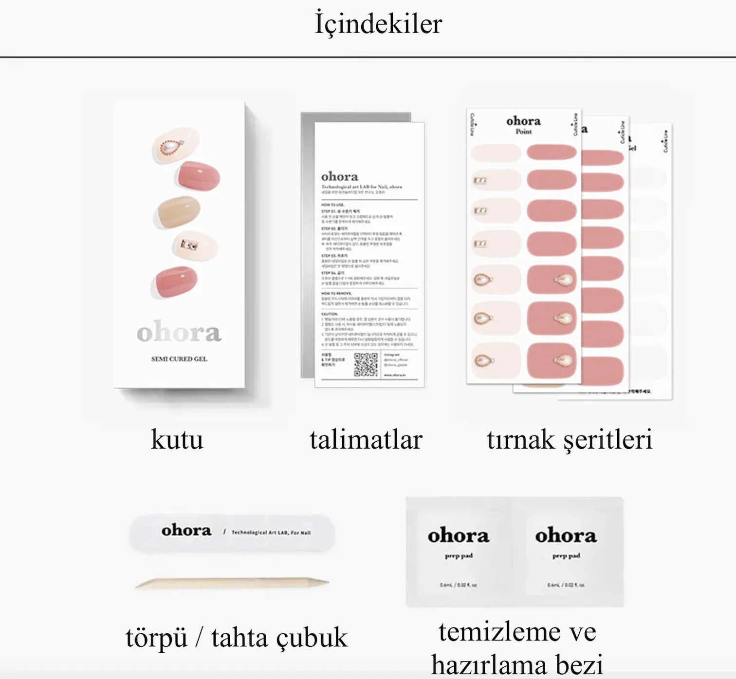 N Grace Jel Tırnak 30 Adet 2 Kullanım