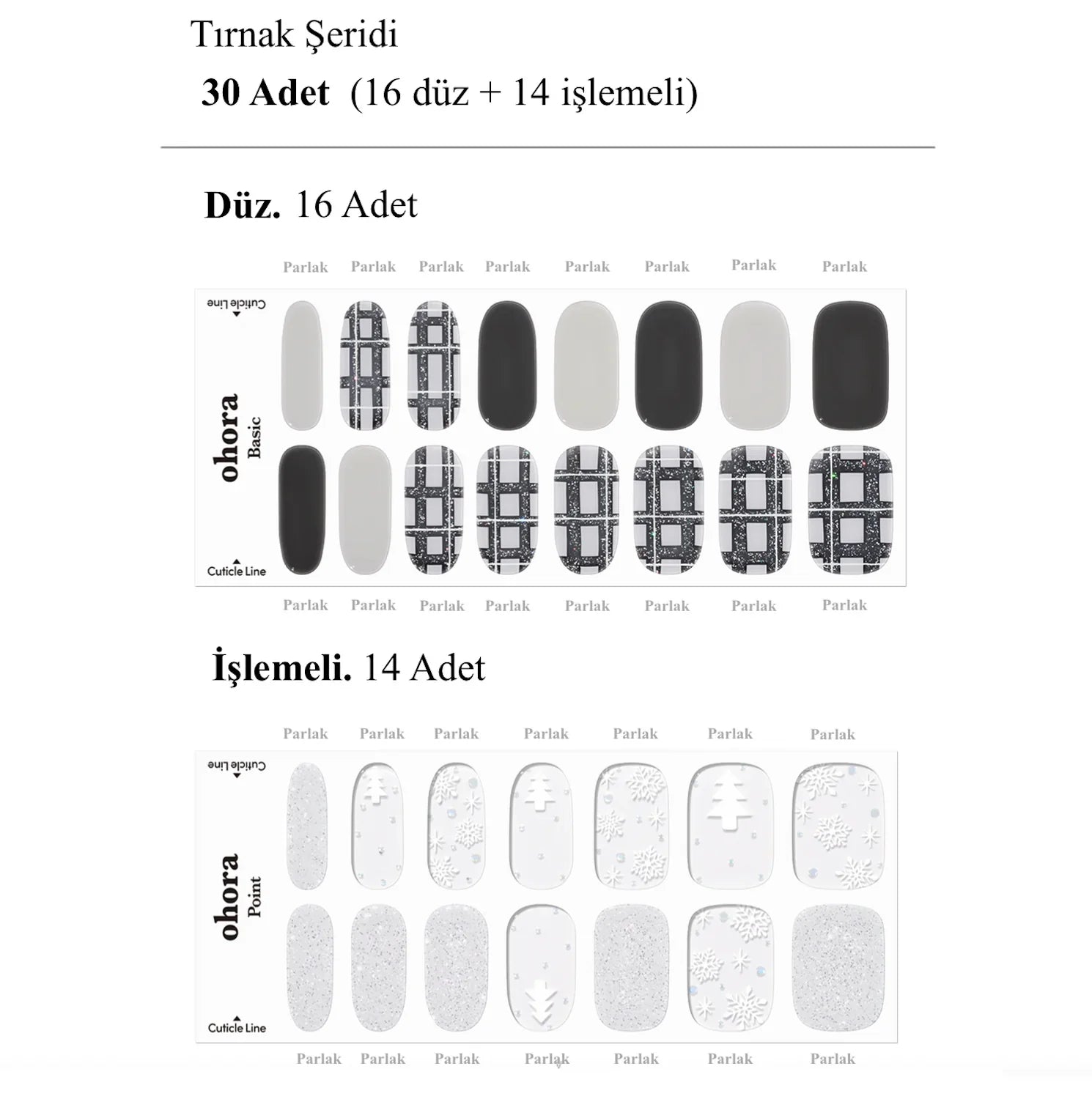 N Hi Winter Jel Tırnak 30 Adet 2 Kullanım