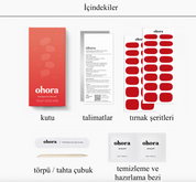 N Hot Cherry Jel Tırnak 30 Adet 2 Kullanım