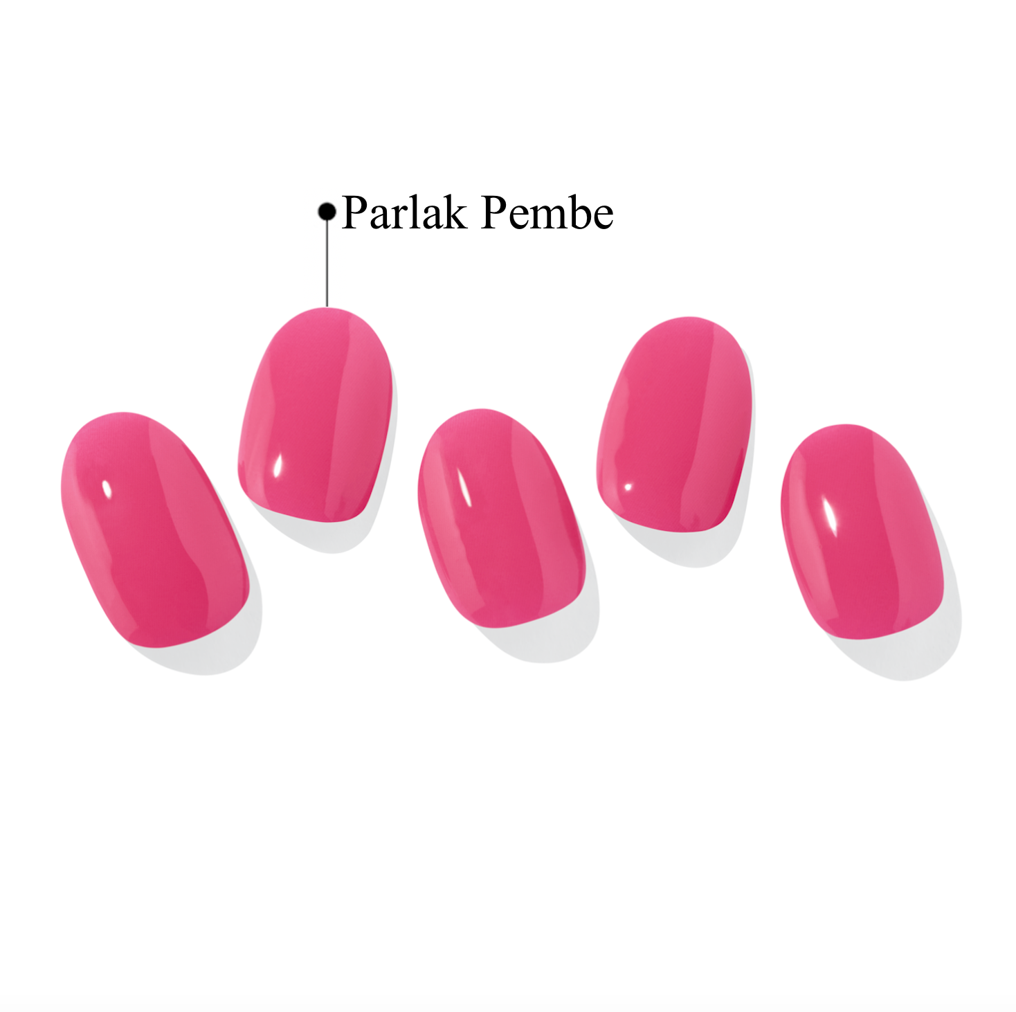 N It’s THAT Pink Jel Tırnak 30 Adet 2 Kullanım