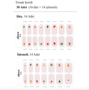 N Jolly Jingles Jel Tırnak 30 Adet 2 Kullanım
