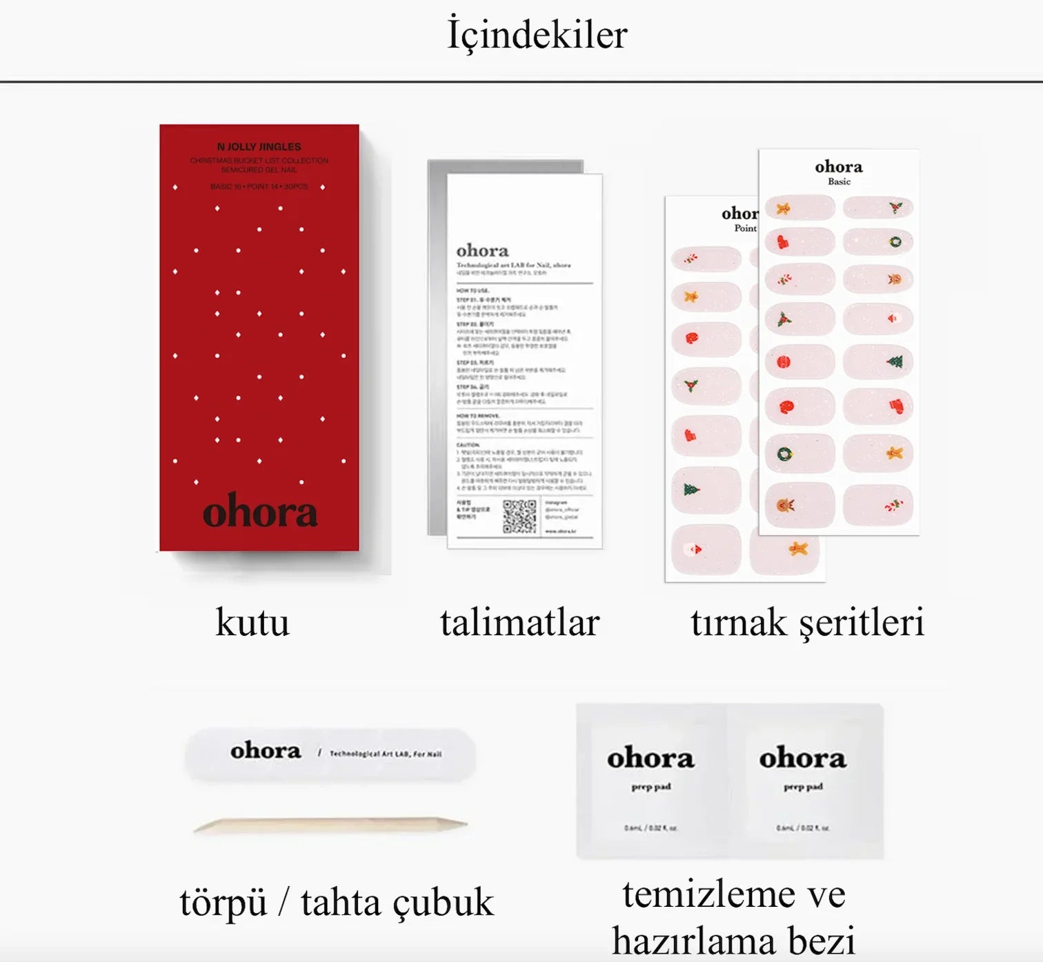 N Jolly Jingles Jel Tırnak 30 Adet 2 Kullanım