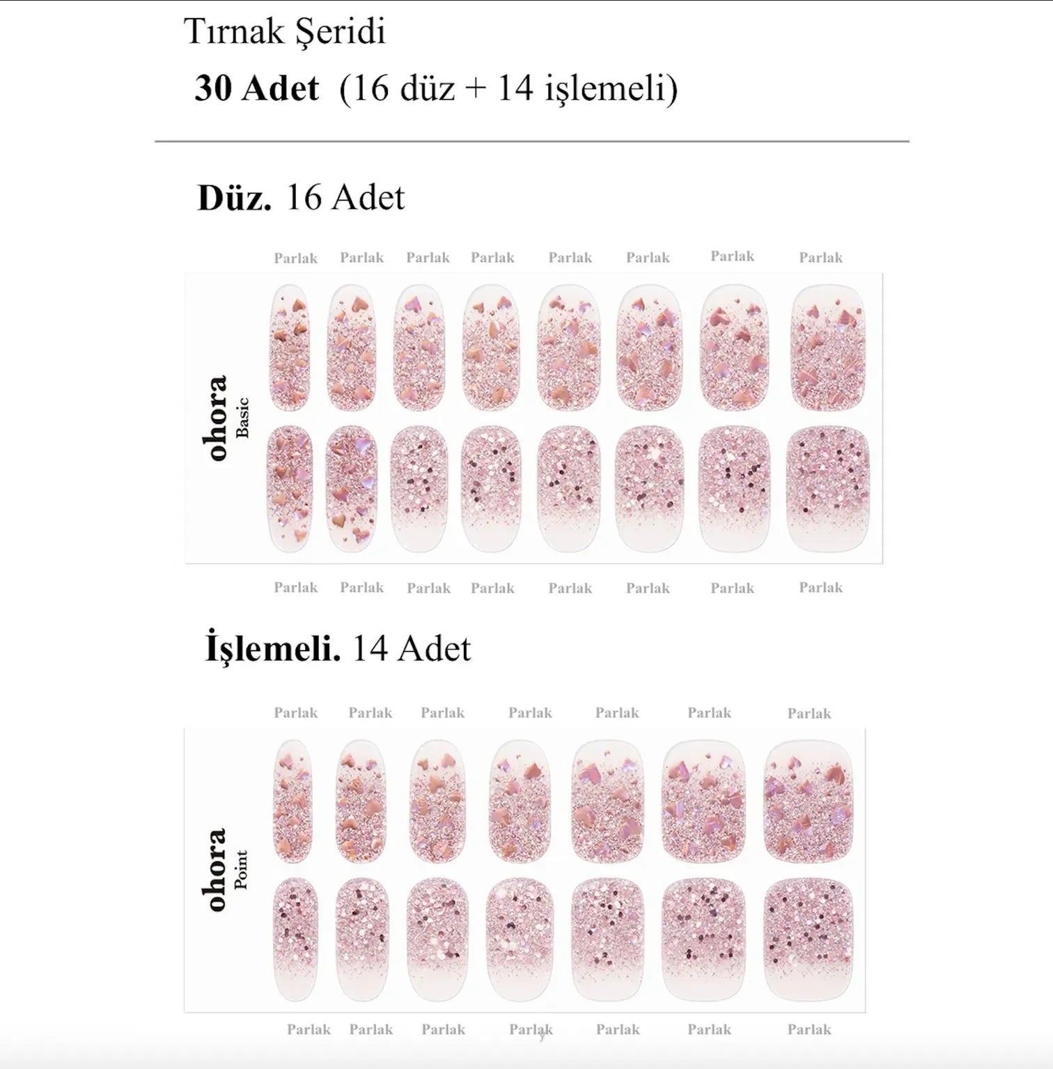 N Love Bomb Jel Tırnak 30 Adet 2 Kullanım