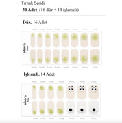 N Lucky Panda Jel Tırnak 30 Adet 2 Kullanım
