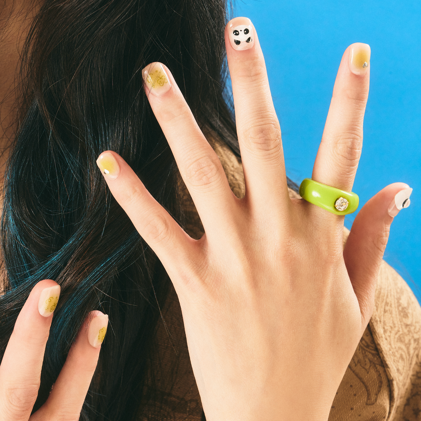 N Lucky Panda Jel Tırnak 30 Adet 2 Kullanım