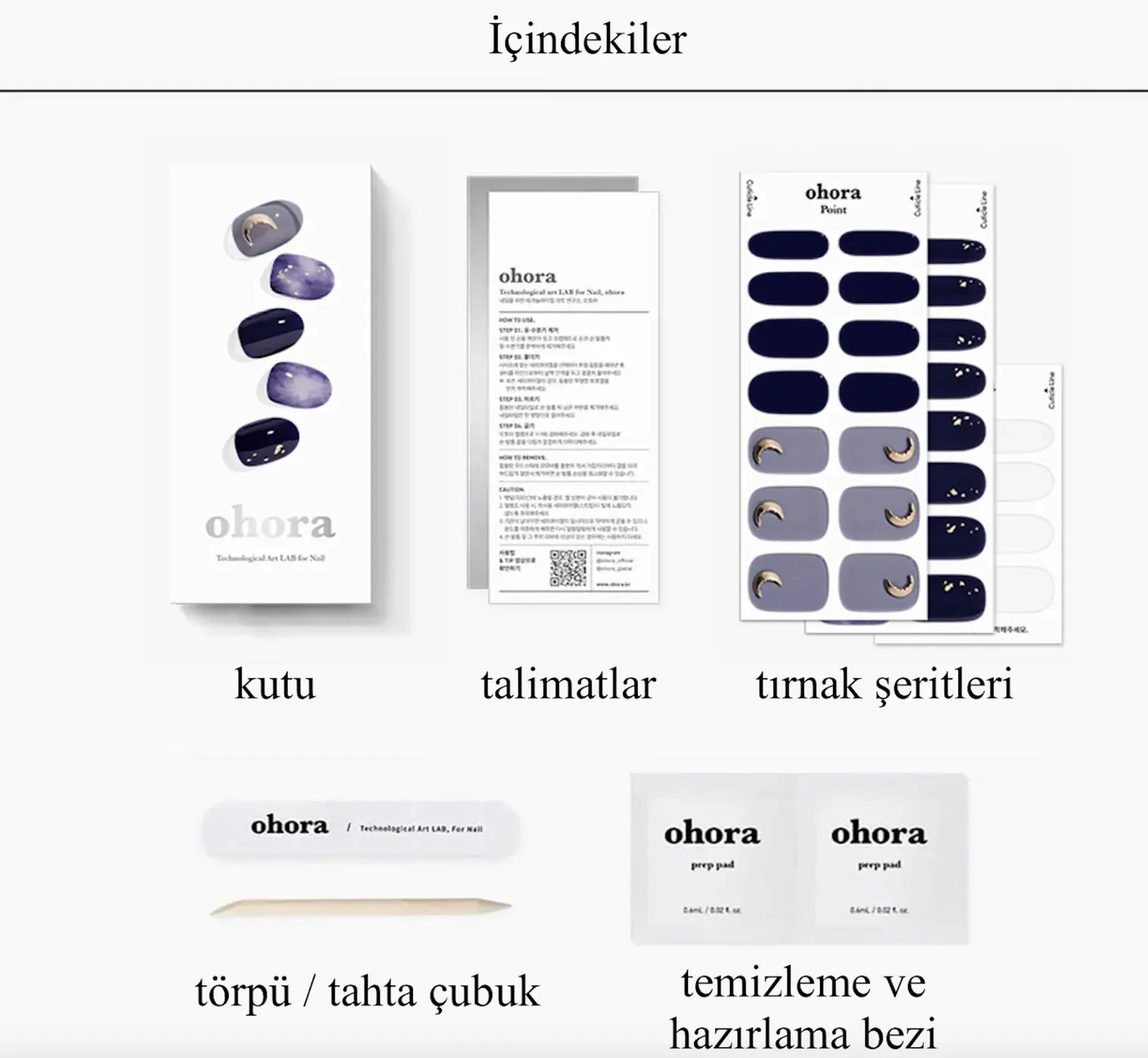 N Lunar Eclipse Jel Tırnak 30 Adet 2 Kullanım