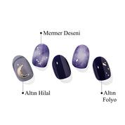 N Lunar Eclipse Jel Tırnak 30 Adet 2 Kullanım