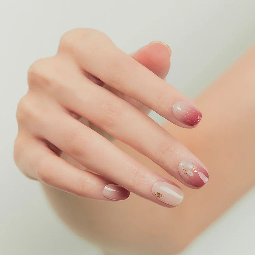 N Marsala Mood Jel Tırnak 30 Adet 2 Kullanım