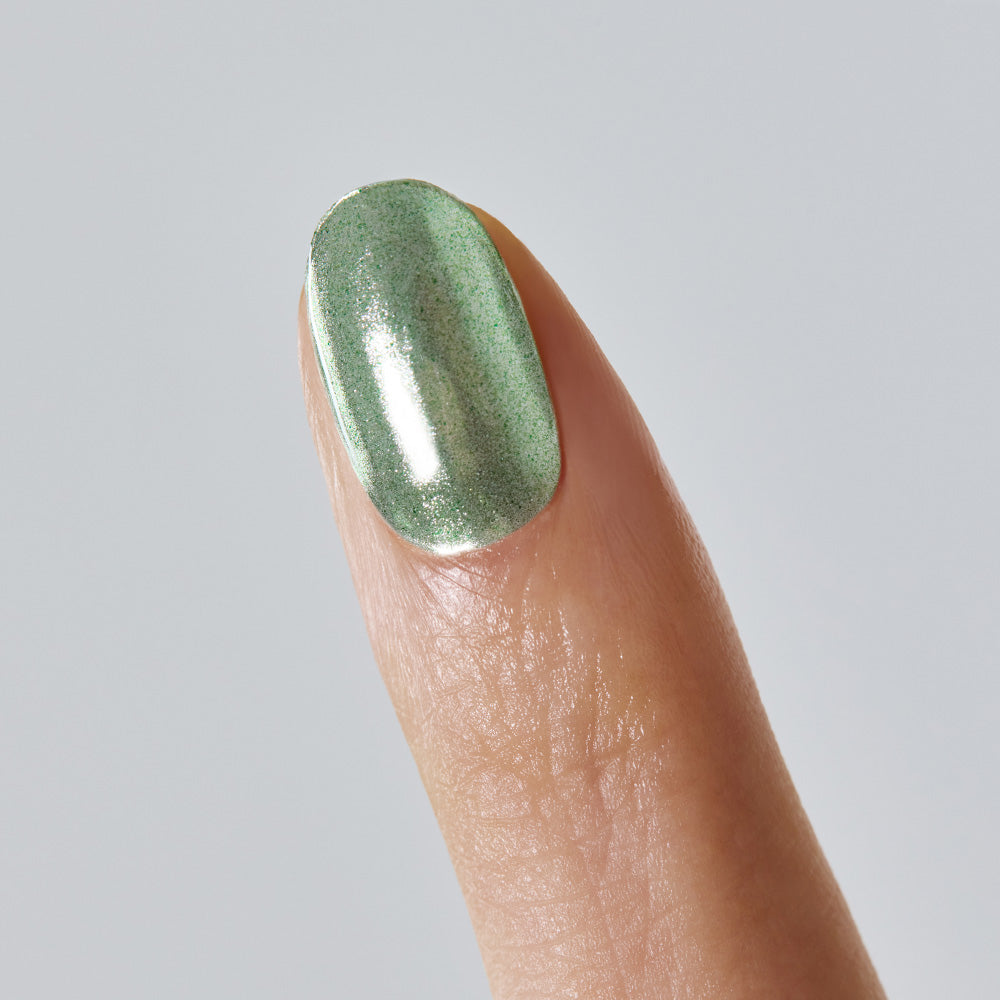 N Matcha Chrome Jel Tırnak 30 Adet 2 Kullanım