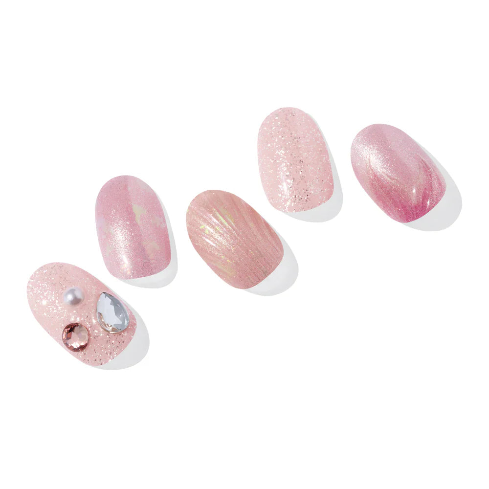 N Mermaid Glow Jel Tırnak 30 Adet 2 Kullanım