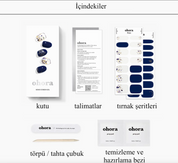 N Midnight Jel Tırnak 30 Adet 2 Kullanım