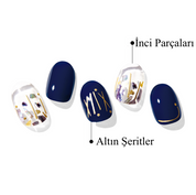 N Midnight Jel Tırnak 30 Adet 2 Kullanım