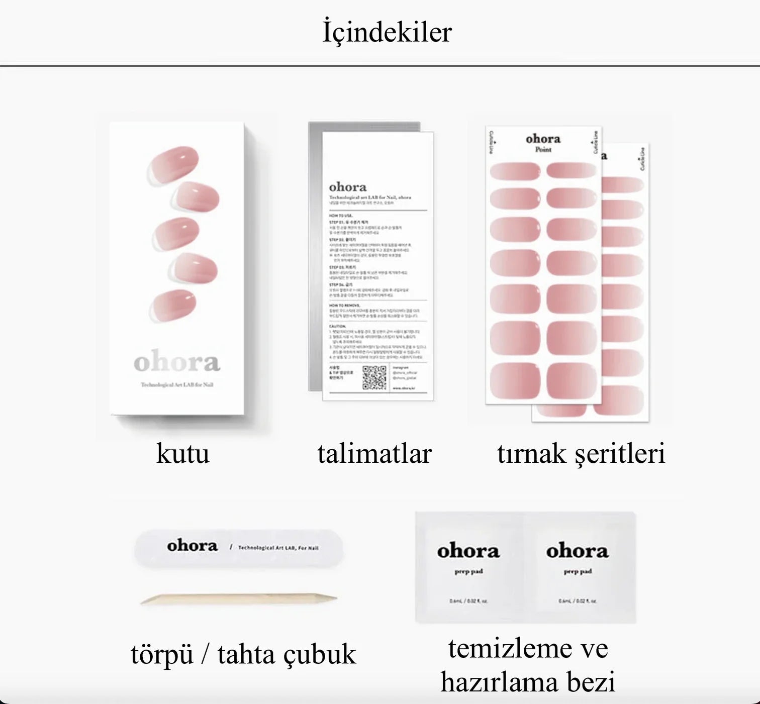 N Milk Rose Jel Tırnak 30 Adet 2 Kullanım