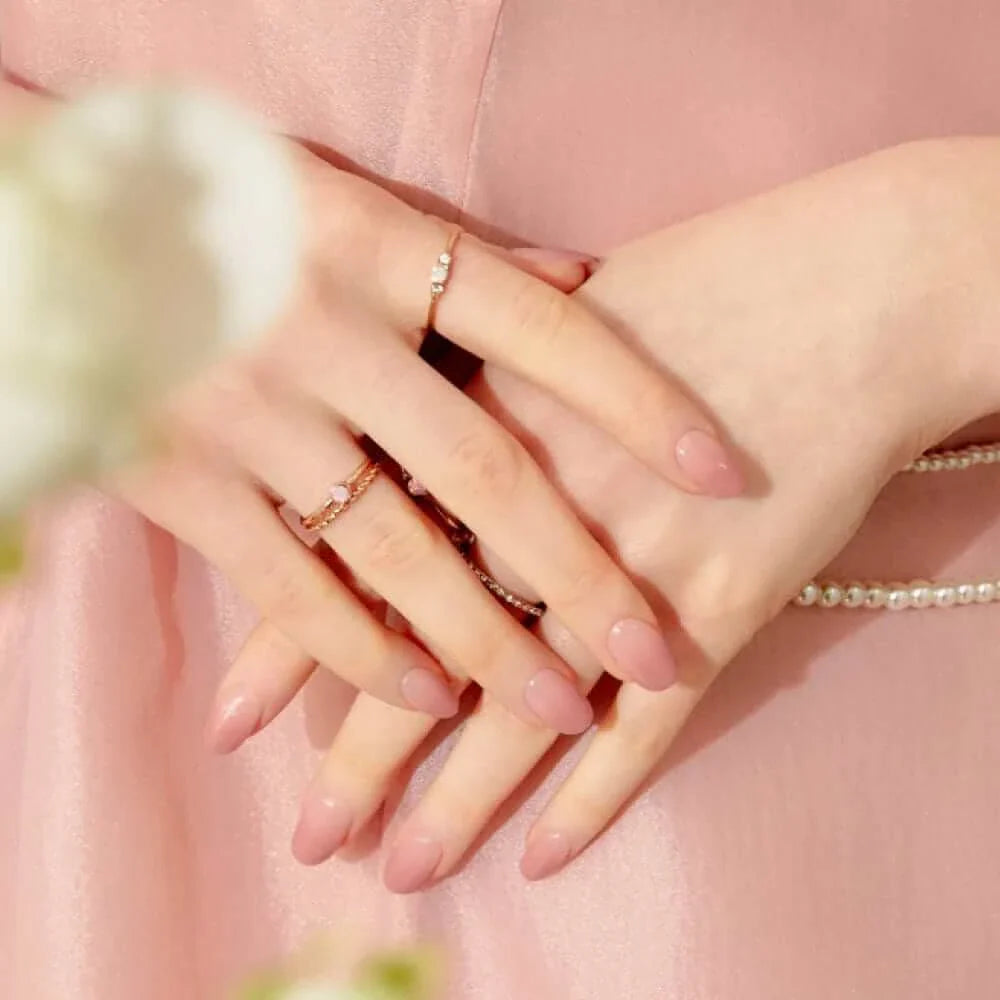 N Milk Rose Jel Tırnak 30 Adet 2 Kullanım