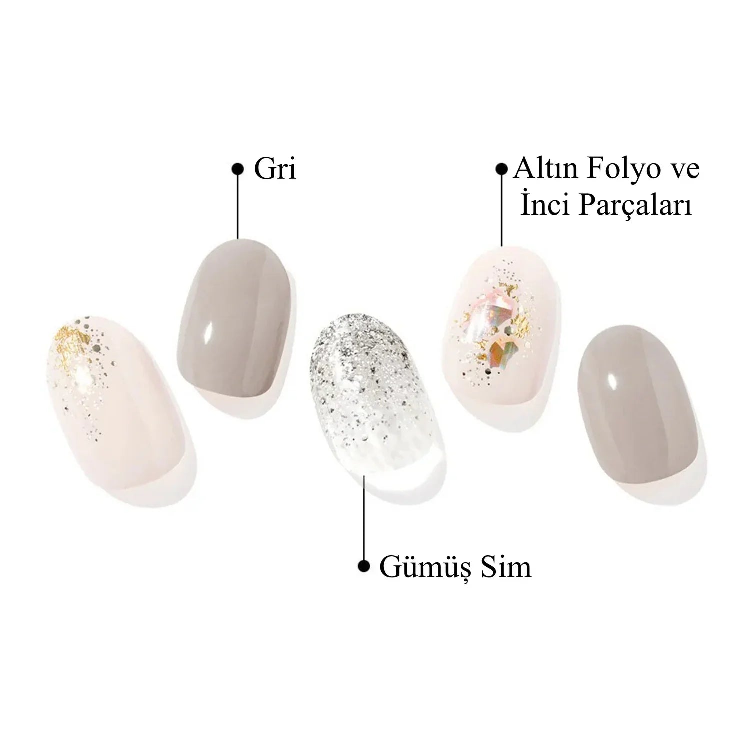 N Milk Shower Jel Tırnak 30 Adet 2 Kullanım