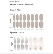 N Milk Shower Jel Tırnak 30 Adet 2 Kullanım