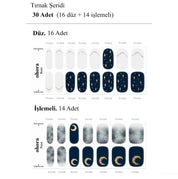 N Moonlight Jel Tırnak 30 Adet 2 Kullanım