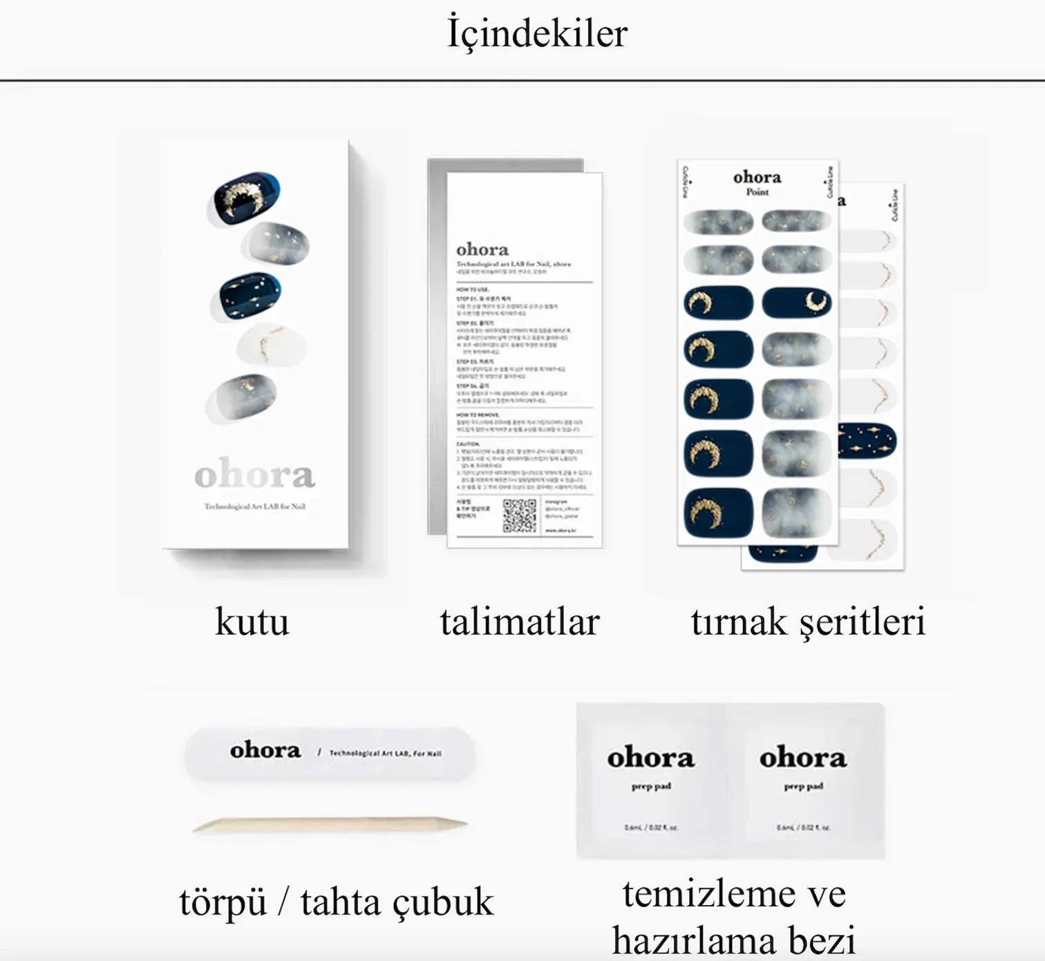 N Moonlight Jel Tırnak 30 Adet 2 Kullanım