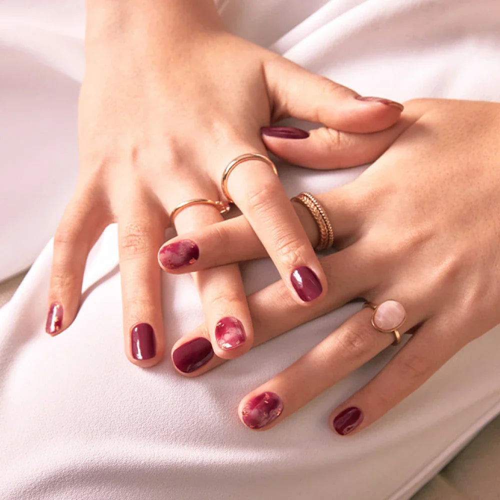 N Mulberry Jel Tırnak 30 Adet 2 Kullanım