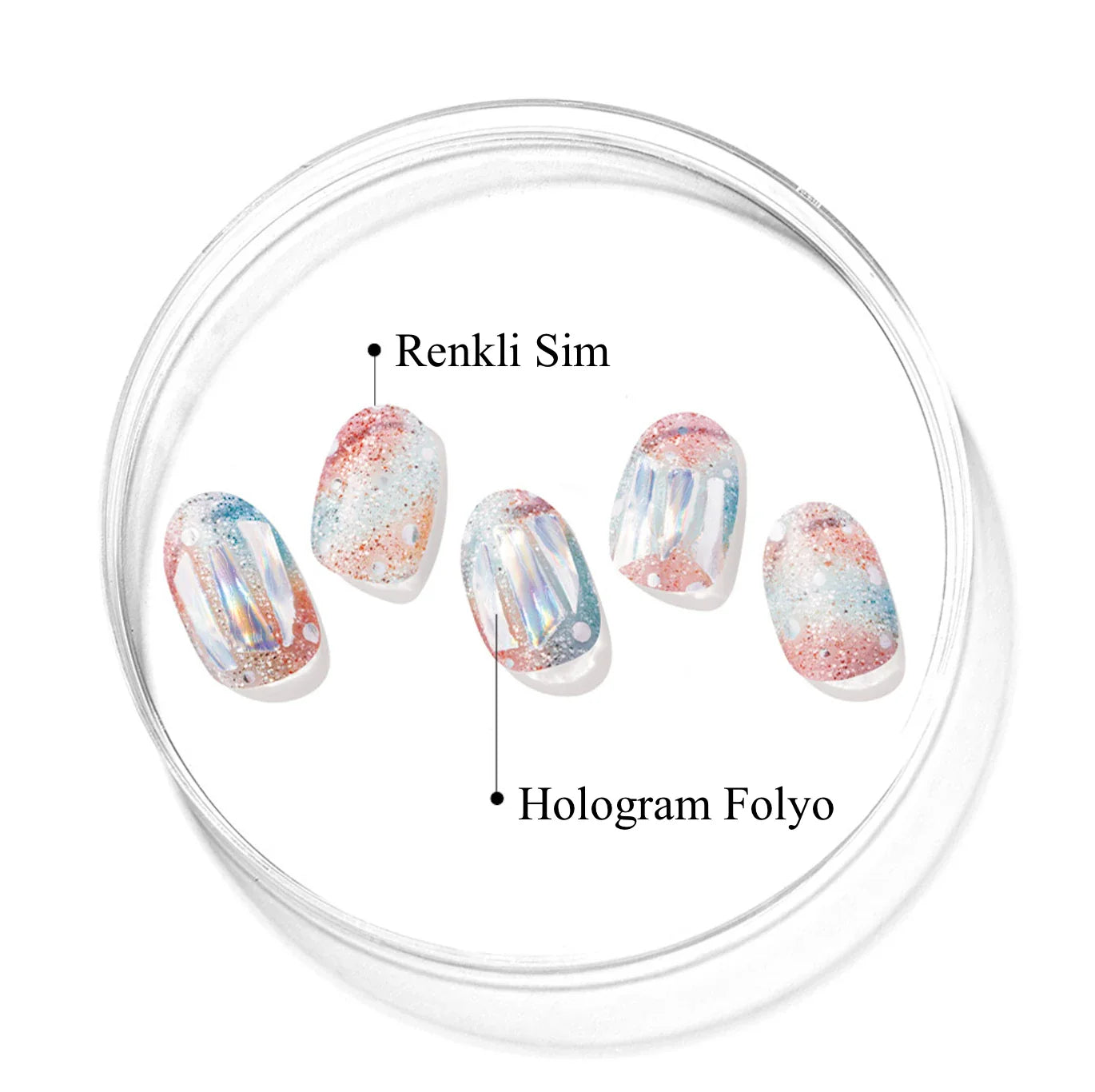 N Newtro no.1 Jel Tırnak 30 Adet 2 Kullanım