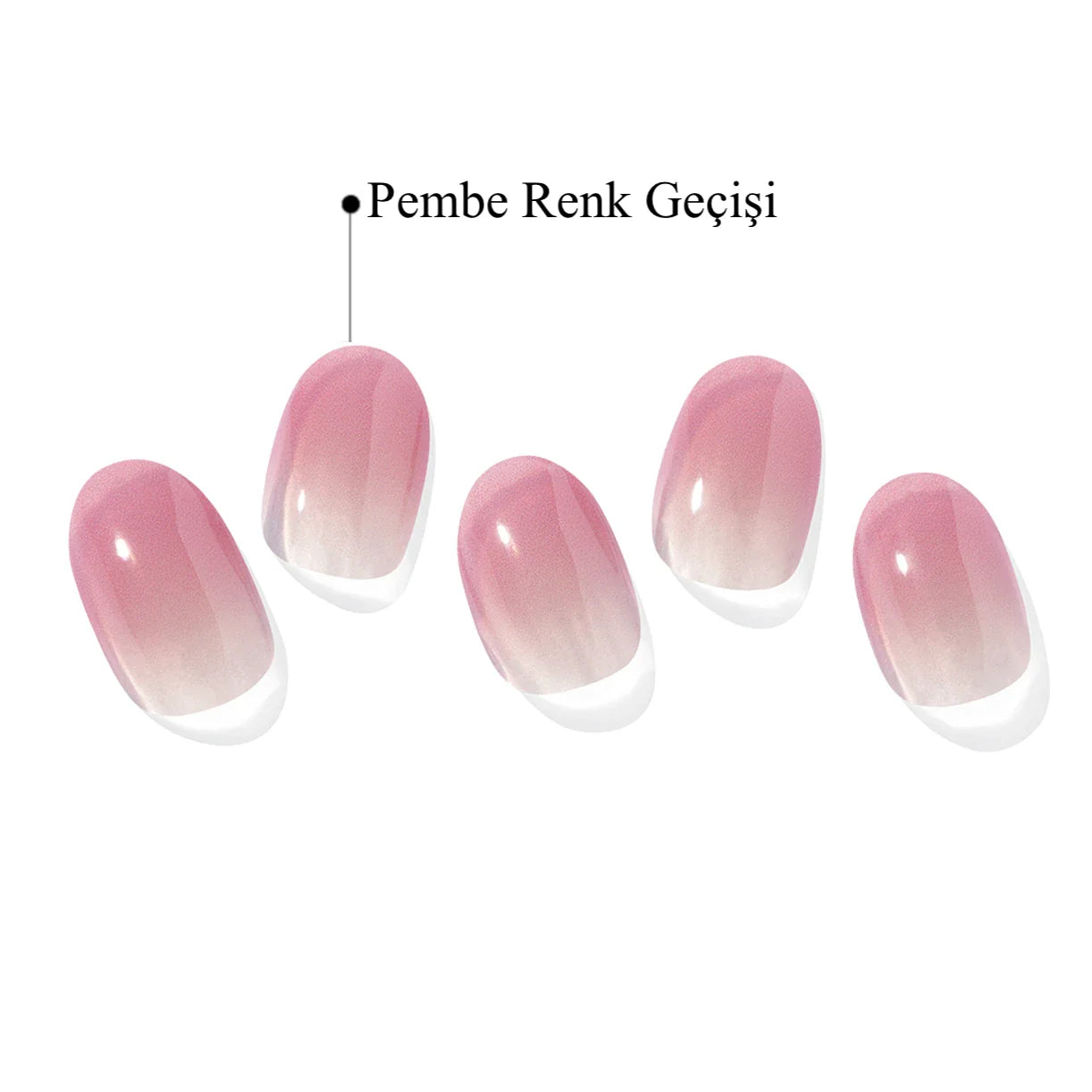 N Nudie Rosy Jel Tırnak 30 Adet 2 Kullanım