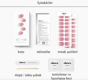 N Nudie Rosy Jel Tırnak 30 Adet 2 Kullanım