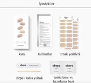 N Nudist Jel Tırnak 30 Adet 2 Kullanım