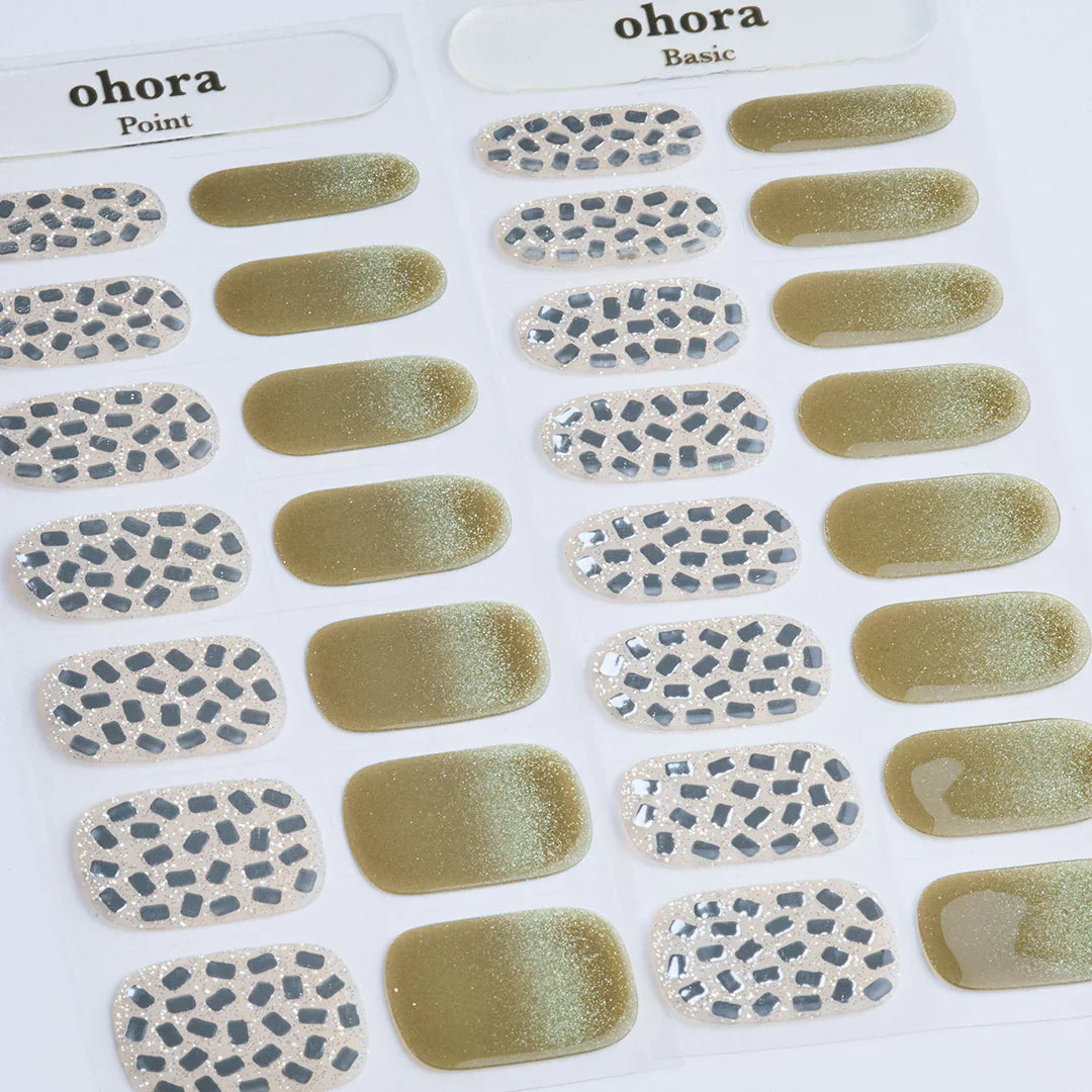 N Olive Glow Jel Tırnak 30 Adet 2 Kullanım