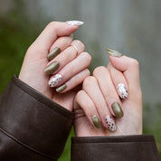 N Olive Glow Jel Tırnak 30 Adet 2 Kullanım