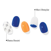 N Orange Soda Jel Tırnak 30 Adet 2 Kullanım