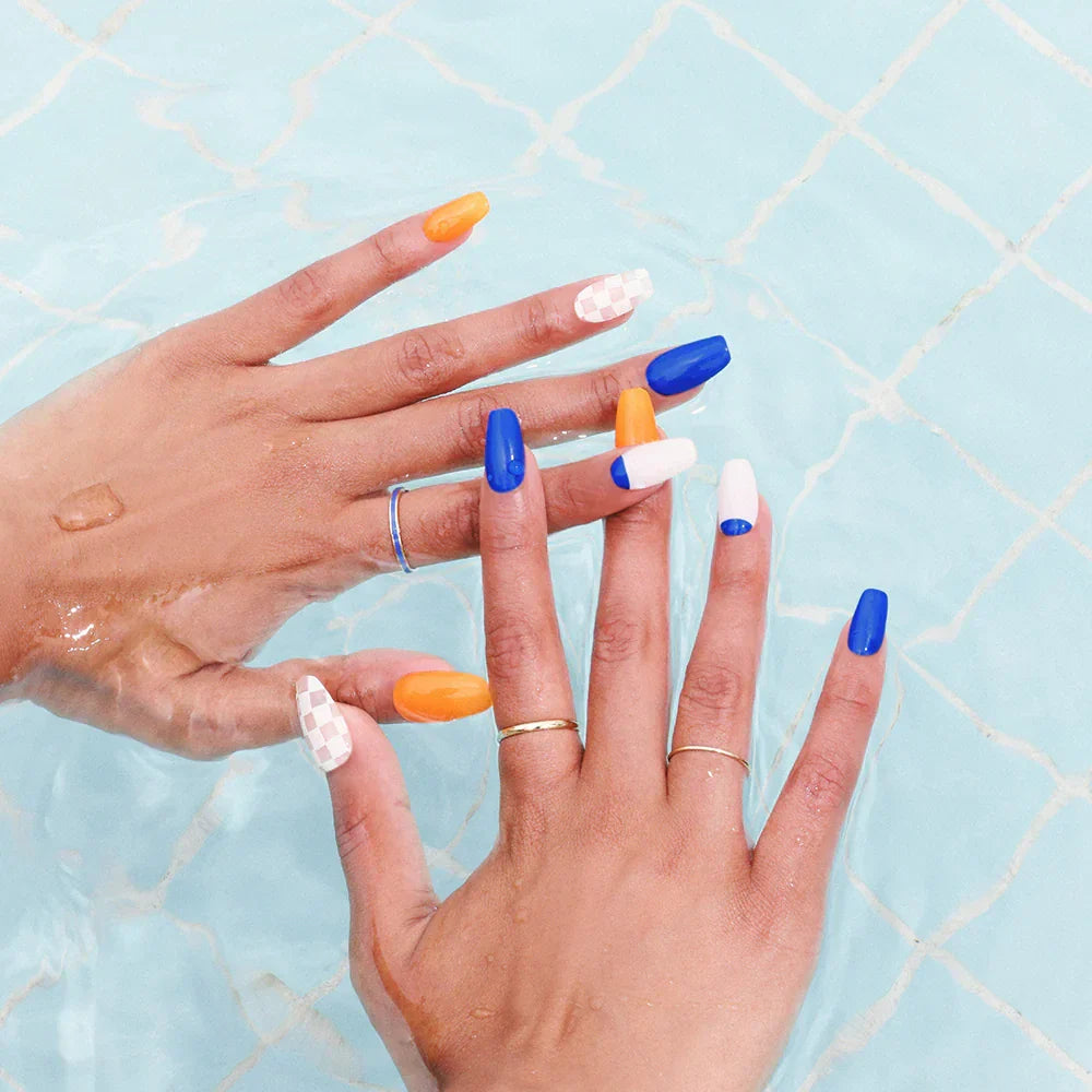 N Orange Soda Jel Tırnak 30 Adet 2 Kullanım