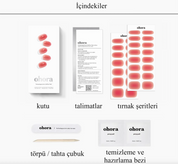 N Peach Jelly Jel Tırnak 30 Adet 2 Kullanım